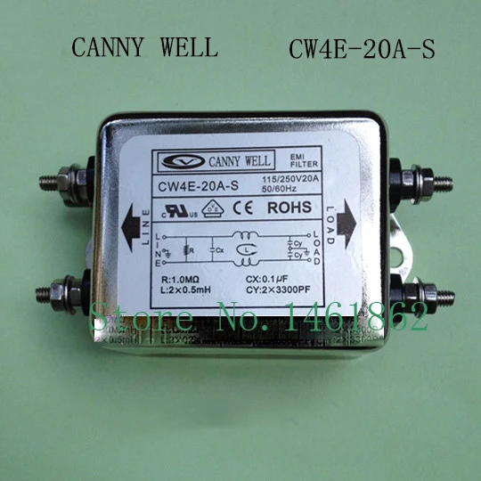 CW4E-20A-S EMI 110-250 В 20A блок питания фильтр статицизер электрическое оборудование Поставки адаптеры питания
CW4E-20A-S EMI 110-250 В 20A блок питания фильтр статицизер электрическое оборудование Поставки адаптеры питания