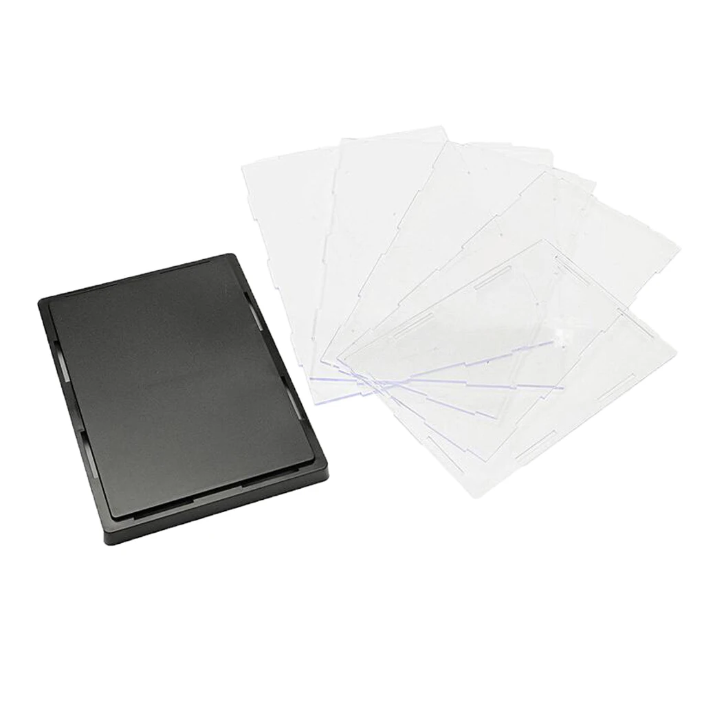 18x14x25cm Acrylic Display Show Box Case Toys Dustproof Tray Protection Display Box Case for Children Blocks Toys Display