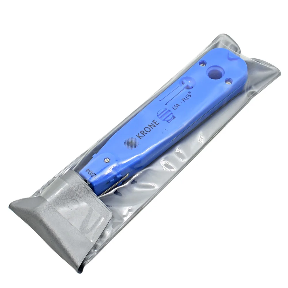 10pcs Professional Blue KRONE LSA-Plus Punch Down Tool Kit with Sensor for Telecom Phone RJ11 Impact Network Cat5 RJ45 Cord
10pcs Professional Blue KRONE LSA-Plus Punch Down Tool Kit with Sensor for Telecom Phone RJ11 Impact Network Cat5 RJ45 Cord