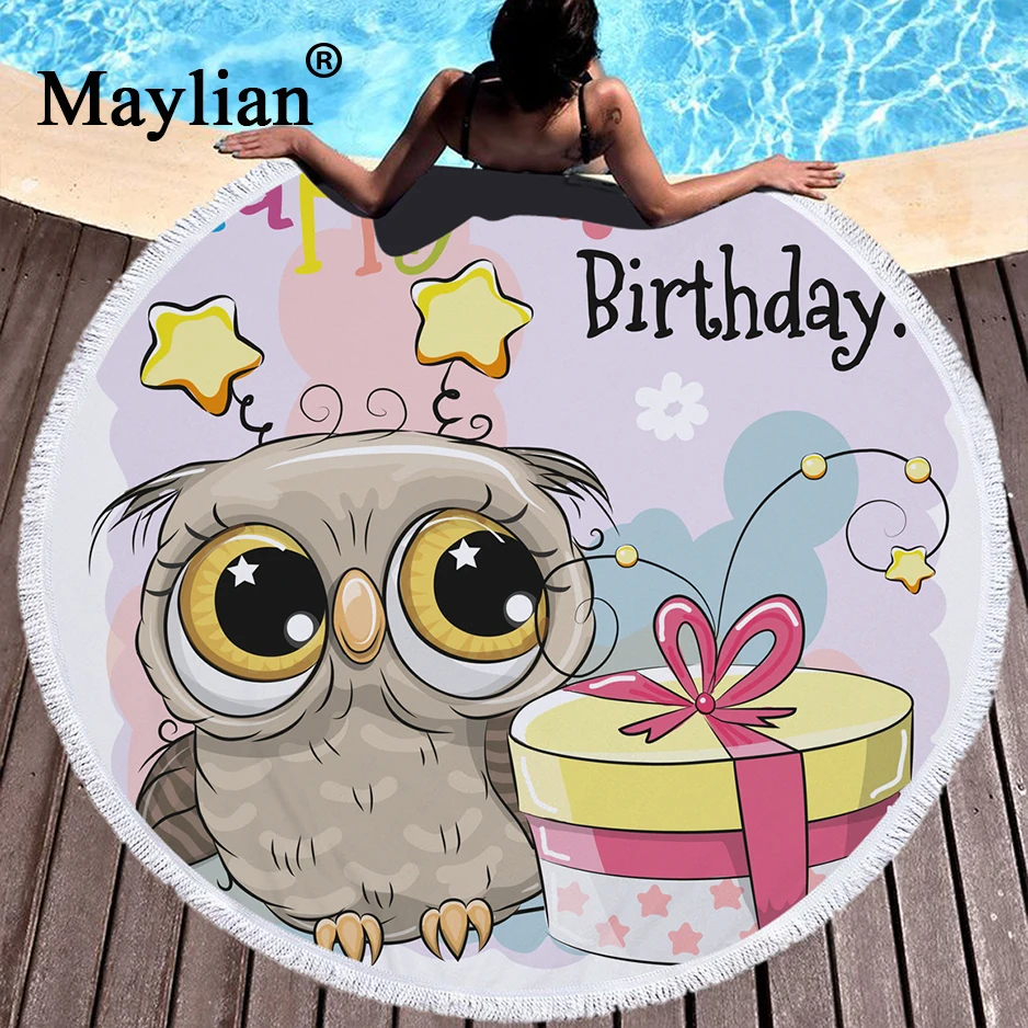 8 Colors OWL animal Yoga Tassel Tapestry Bohemian Purple Round Beach Towel Mat Floral Toalla Sunblock Boho Style Blanket T205
8 Colors OWL animal Yoga Tassel Tapestry Bohemian Purple Round Beach Towel Mat Floral Toalla Sunblock Boho Style Blanket T205
