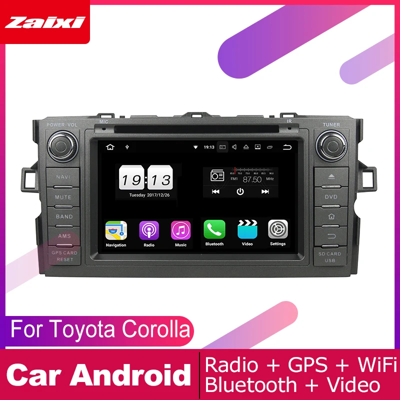 ZaiXi For Toyota Corolla E150 hatchback 2006~2012 Car Android Multimedia System 2 DIN Auto DVD Player GPS Navi Navigation Radio
ZaiXi For Toyota Corolla E150 hatchback 2006~2012 Car Android Multimedia System 2 DIN Auto DVD Player GPS Navi Navigation Radio
