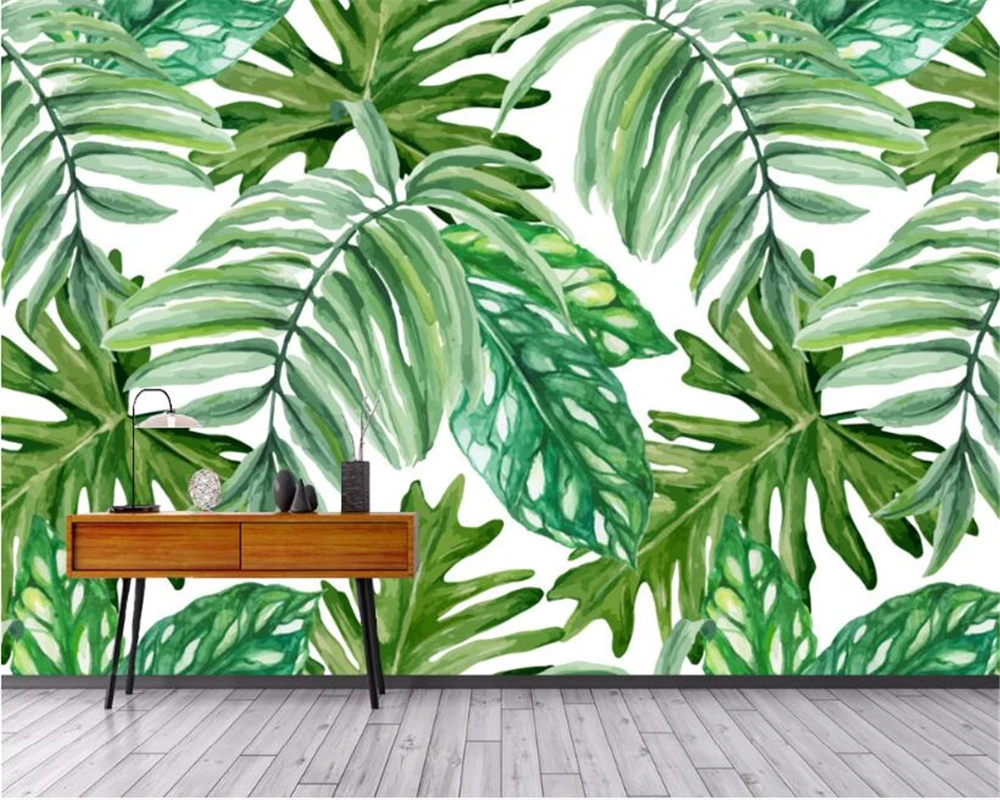 beibehang European personality indoor wallpaper vintage hand-painted banana leaf plant living room papel de parede papier peint
beibehang European personality indoor wallpaper vintage hand-painted banana leaf plant living room papel de parede papier peint
