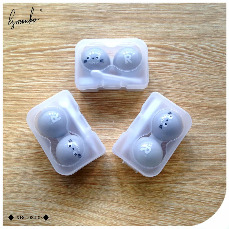 Lymouko Cute Mini Cartoon Gray Color Smile Neighbor Totoro Portable Contact Lens Case for Eye Care Holder Contact Lenses Box
Lymouko Cute Mini Cartoon Gray Color Smile Neighbor Totoro Portable Contact Lens Case for Eye Care Holder Contact Lenses Box