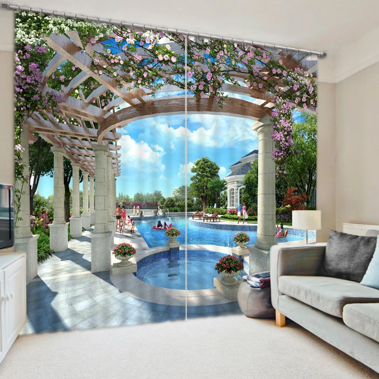 Home Decor Living Room Natural Art European style balcony Curtains for living room Home Decoration
Home Decor Living Room Natural Art European style balcony Curtains for living room Home Decoration