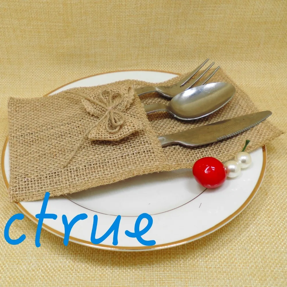 12PC Burlap Jute Hessian Butterfly Rustic Wedding Decor Cutlery Bag Tableware Holder Pocket Hessian Burlap Wedding Tableware
12PC Burlap Jute Hessian Butterfly Rustic Wedding Decor Cutlery Bag Tableware Holder Pocket Hessian Burlap Wedding Tableware
