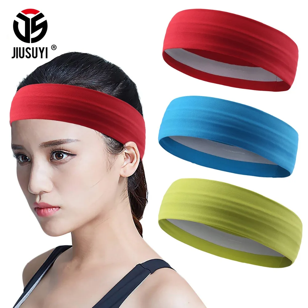 Soft Sweat band Sport Headband Anti-slip Hair Bands Elastic Headwrap Stretch Headpiece Head Hair Bandana Headwear Women Men
Soft Sweat band Sport Headband Anti-slip Hair Bands Elastic Headwrap Stretch Headpiece Head Hair Bandana Headwear Women Men