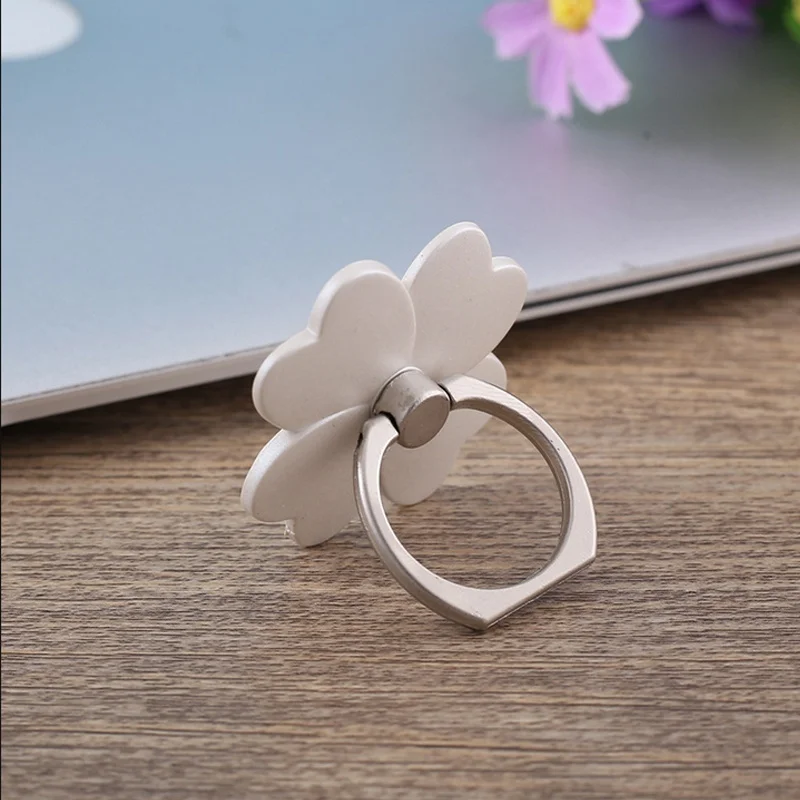 Four Leaf Clover Phone Finger Ring Holder flower phone Stand 360 Degree Rotating Phone kickstand For mobile device and tablets
Four Leaf Clover Phone Finger Ring Holder flower phone Stand 360 Degree Rotating Phone kickstand For mobile device and tablets
