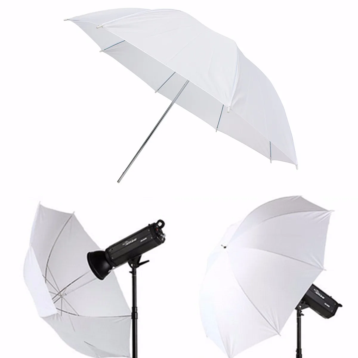 43 inch Photography Studio Video Photo Light Umbrella White Translucent Diffuser flash Soft Umbrella Accessories
43 inch Photography Studio Video Photo Light Umbrella White Translucent Diffuser flash Soft Umbrella Accessories
