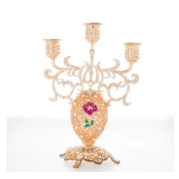 Crystal Craft Candlestick Vintage European Baroque Western Restaurant Decoration Christmas Iron Candle Light Christmas 3DZTY34
Crystal Craft Candlestick Vintage European Baroque Western Restaurant Decoration Christmas Iron Candle Light Christmas 3DZTY34