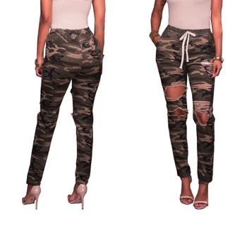 2018 New Camouflage Jeans Women Pencil Hole Ripped Jeans For Women Mid Waist Denim Ripped Slim Military Army Jean denim skinnies
2018 New Camouflage Jeans Women Pencil Hole Ripped Jeans For Women Mid Waist Denim Ripped Slim Military Army Jean denim skinnies