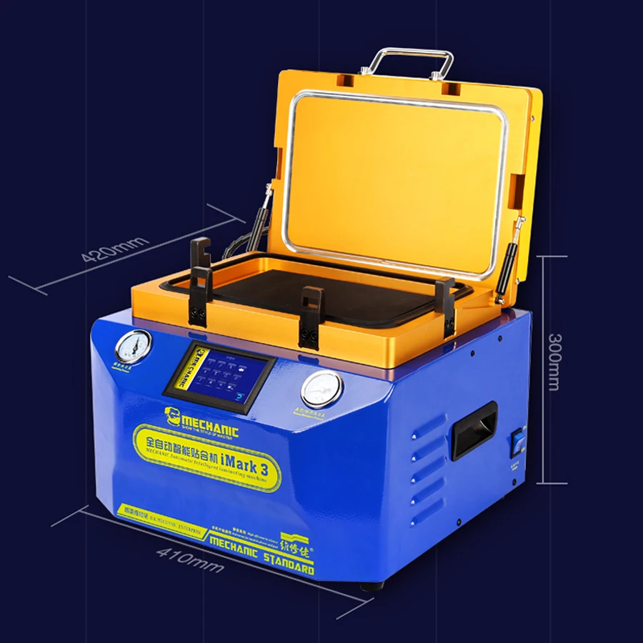 MECHANIC LCD Touch Screen Repair Automatic Bubble Removing Machine OCA Vacuum Laminating Machine
MECHANIC LCD Touch Screen Repair Automatic Bubble Removing Machine OCA Vacuum Laminating Machine