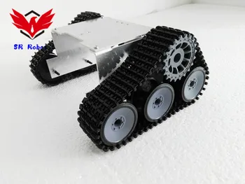 Metal Robot Tank Car Chassis For Arduino Track Off-Road Vehicle Wall-E Tank Car Test Teaching DIY Smart Car RC Toy
Metal Robot Tank Car Chassis For Arduino Track Off-Road Vehicle Wall-E Tank Car Test Teaching DIY Smart Car RC Toy