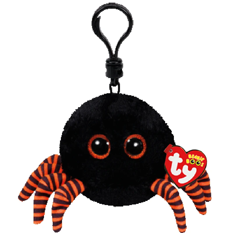 Ty Beanie Boos Spidey The Black Spider Small Pendant Plush Toy Clip Stuffed Collection Soft Doll With Tag 4" 10cm
Ty Beanie Boos Spidey The Black Spider Small Pendant Plush Toy Clip Stuffed Collection Soft Doll With Tag 4" 10cm