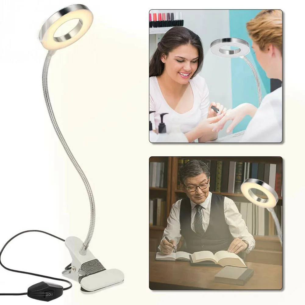 Clamp Clip Nail Equipment USB Powered Bendable Manicure Tool Tattoo Desk Lamp Table Lamp Eye Protection No Radiation Studying
Clamp Clip Nail Equipment USB Powered Bendable Manicure Tool Tattoo Desk Lamp Table Lamp Eye Protection No Radiation Studying