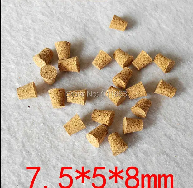 7.5mm*5mm*8mm size! 200pcs/lot! soft cork stopper for glass bottles,stopper,bung,wooden plug etc.
7.5mm*5mm*8mm size! 200pcs/lot! soft cork stopper for glass bottles,stopper,bung,wooden plug etc.
