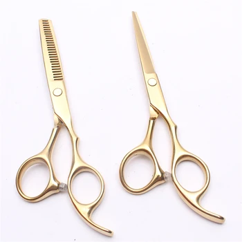 6" 17.5cm Japan Engraving Logo Gold Color Cutting Shears Thinning Scissors Professional Hairdressing Scissors Styling Tool C1005
6" 17.5cm Japan Engraving Logo Gold Color Cutting Shears Thinning Scissors Professional Hairdressing Scissors Styling Tool C1005