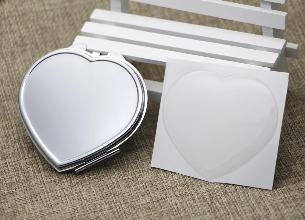Heart Pocket Mirror Silver Compact Mirror +Resin Epoxy Sticker DIY set Trail order 5 pieces/lot #18038-1
Heart Pocket Mirror Silver Compact Mirror +Resin Epoxy Sticker DIY set Trail order 5 pieces/lot #18038-1