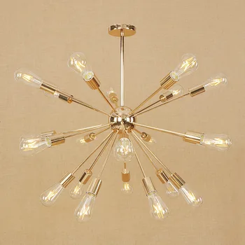 Golden satellite chandelier lighting for dining living room 9/12/18/21 heads Silver Nordic industrial restaurant hanging lamp
Golden satellite chandelier lighting for dining living room 9/12/18/21 heads Silver Nordic industrial restaurant hanging lamp