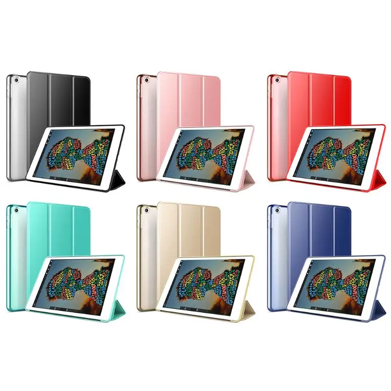 Tri-fold Protective Case Flip Tablet Holder Transparent Back Cover Waterproof Shell Foldable for iPad Mini 5 2019
Tri-fold Protective Case Flip Tablet Holder Transparent Back Cover Waterproof Shell Foldable for iPad Mini 5 2019