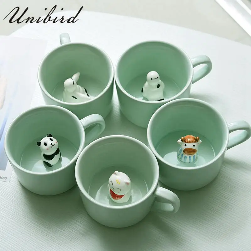 Unibird 1Pc 3D Stereo Cute Cartoon Animal Ceramic Mug for Coffee Milk Water Tea Gift Cups Drinkware Drop Shipping Kitchen Tool
Unibird 1Pc 3D Stereo Cute Cartoon Animal Ceramic Mug for Coffee Milk Water Tea Gift Cups Drinkware Drop Shipping Kitchen Tool