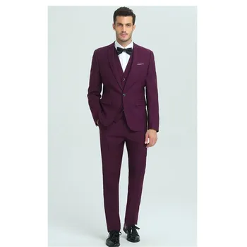 Men's business formal wear, men's single button suit dress, wedding groom groomsman dress, free to choose the size and color
Men's business formal wear, men's single button suit dress, wedding groom groomsman dress, free to choose the size and color