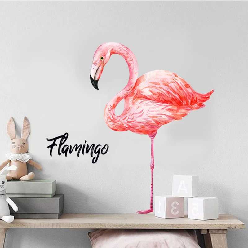 Flamingo wall sticker cartoon animal watercolor illustration poster nordic style kids decoration home decoration accessories diy
Flamingo wall sticker cartoon animal watercolor illustration poster nordic style kids decoration home decoration accessories diy