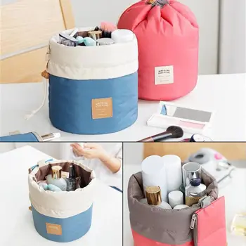 Storage Bags Travel Cosmetic Makeup Bag Toiletry Case Wash Storage Hanging Pouch Hot Cylinder Draw Cord Many Pockets Organizer
Storage Bags Travel Cosmetic Makeup Bag Toiletry Case Wash Storage Hanging Pouch Hot Cylinder Draw Cord Many Pockets Organizer