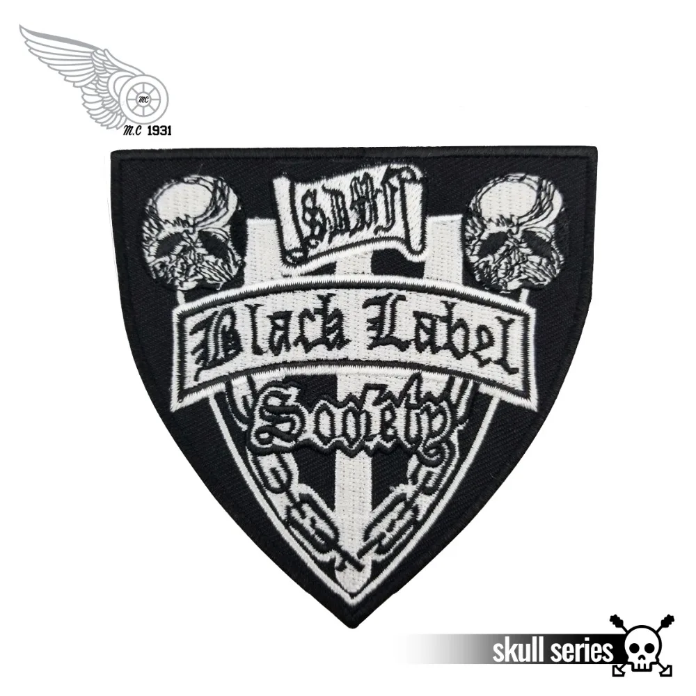 Black Label Society Music Shield Embroidered Patch For Motorcycle Club Biker Patch DIY Applique Patch for Jacket
Black Label Society Music Shield Embroidered Patch For Motorcycle Club Biker Patch DIY Applique Patch for Jacket