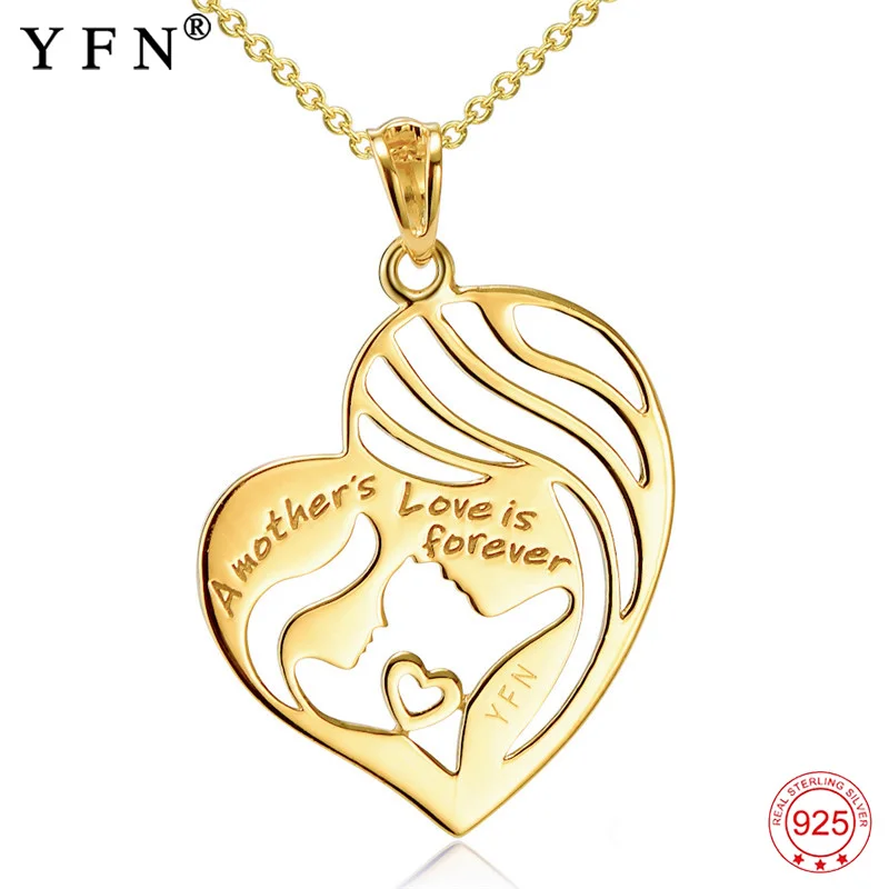 GNX11410 Top Quality Gold Chain with Gold Pendants Necklaces Fashion Jewelry Heart Necklace A Mother's Love is Forever Message
GNX11410 Top Quality Gold Chain with Gold Pendants Necklaces Fashion Jewelry Heart Necklace A Mother's Love is Forever Message