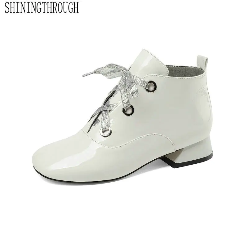 Genuine Leather Ankle Women Boots Fashion Sexy Squanr High Heel Women Shoes Spring Autumn Party Dancing Ladies Shoes
Genuine Leather Ankle Women Boots Fashion Sexy Squanr High Heel Women Shoes Spring Autumn Party Dancing Ladies Shoes