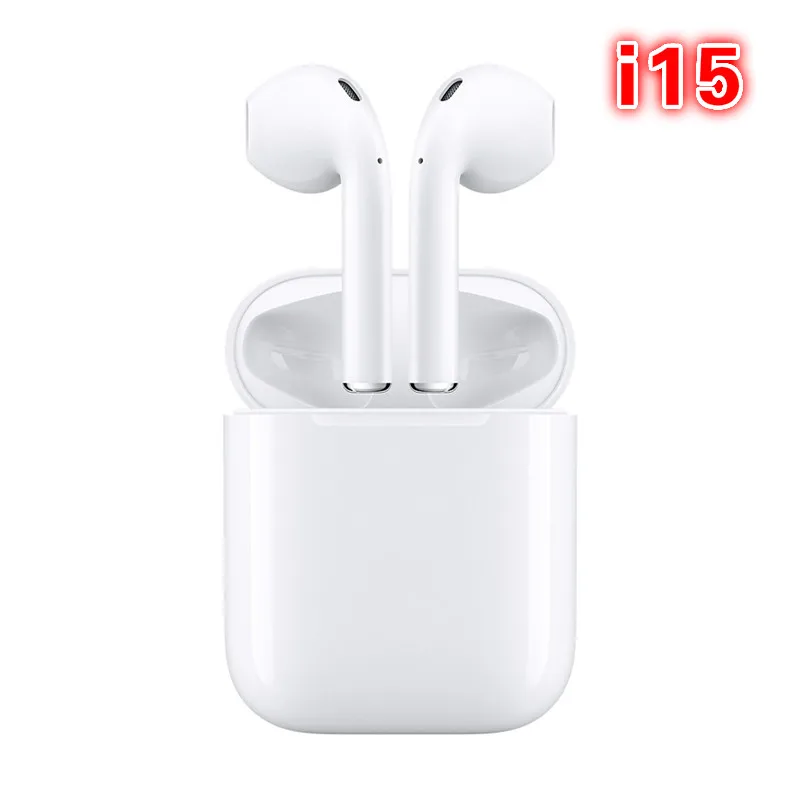 i15 tws Pop-up window connection Bluetooth Earphone Wireless earphones Touch control Earbuds 3D Surround Sound Charging case
i15 tws Pop-up window connection Bluetooth Earphone Wireless earphones Touch control Earbuds 3D Surround Sound Charging case