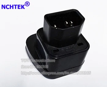 NCHTEK IEC 320 C14 Male Plug to Female Socket Travel Power Adapter Converter For PDU UPS/Free Shipping/10PCS
NCHTEK IEC 320 C14 Male Plug to Female Socket Travel Power Adapter Converter For PDU UPS/Free Shipping/10PCS