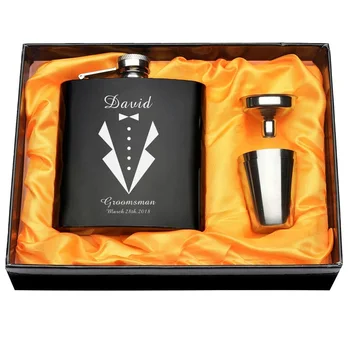 Personalized Engraved 6oz Hip Flask Set Stainless Steel Funnel Gift Box +2 Cups Wedding Party Hen Night Best Man Gifts Favor
Personalized Engraved 6oz Hip Flask Set Stainless Steel Funnel Gift Box +2 Cups Wedding Party Hen Night Best Man Gifts Favor