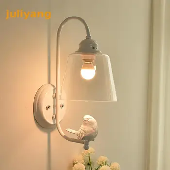 juliyang Modern Indoor Concise Aisle Lamp Living Bedside Glass Wall Lamp Northern Europe Originality Decorate Birdie 
juliyang Modern Indoor Concise Aisle Lamp Living Bedside Glass Wall Lamp Northern Europe Originality Decorate Birdie