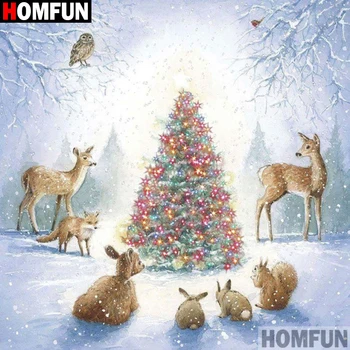 HOMFUN Full Square/Round Drill 5D DIY Diamond Painting "Deer tree scenery" Embroidery Cross Stitch 5D Home Decor Gift A17818
HOMFUN Full Square/Round Drill 5D DIY Diamond Painting "Deer tree scenery" Embroidery Cross Stitch 5D Home Decor Gift A17818
