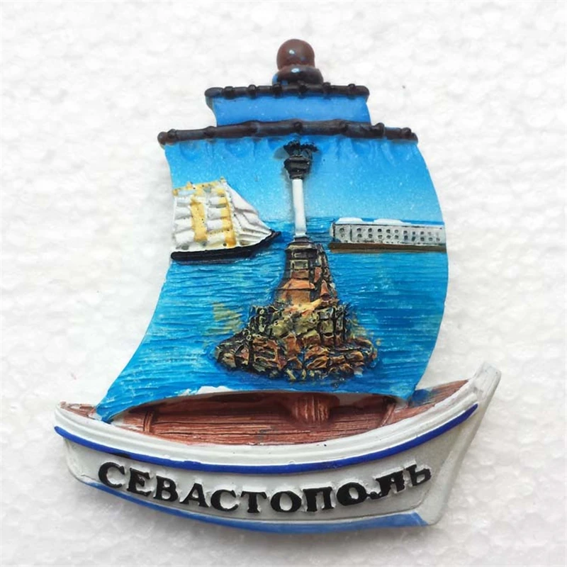 Lychee Russia Crimea Fridge Magnets Creative Sailboat Refrigerator Magnetic Sticker Home Decoration Travel Souvenirs
Lychee Russia Crimea Fridge Magnets Creative Sailboat Refrigerator Magnetic Sticker Home Decoration Travel Souvenirs