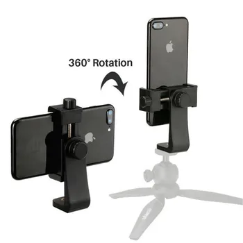 Universal Tripod Mount Adapter Cell Phone Clipper Holder Vertical 360 Rotation Tripod Stand for iPhone X 8 plus Samsung
Universal Tripod Mount Adapter Cell Phone Clipper Holder Vertical 360 Rotation Tripod Stand for iPhone X 8 plus Samsung