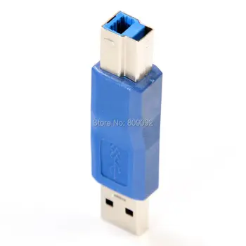 SuperSpeed 5Gbps Standard USB 3.0 Male to B Printer Scanner Extender Connector Adapter
SuperSpeed 5Gbps Standard USB 3.0 Male to B Printer Scanner Extender Connector Adapter