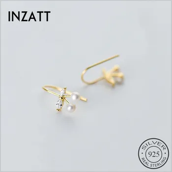 INZATT Elegant Zircon Leaf Pearl Cherry Dangle Drop Earrings Gold Color 925 Sterling Silver Fashion Jewelry For Women Romantic
INZATT Elegant Zircon Leaf Pearl Cherry Dangle Drop Earrings Gold Color 925 Sterling Silver Fashion Jewelry For Women Romantic