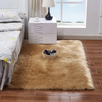 RAYUAN Artificial Wool Sheepskin Khaki Hairy Carpet Faux Mat Seat Pad Fur Plain Fluffy Soft Area Rug Tapetes
RAYUAN Artificial Wool Sheepskin Khaki Hairy Carpet Faux Mat Seat Pad Fur Plain Fluffy Soft Area Rug Tapetes