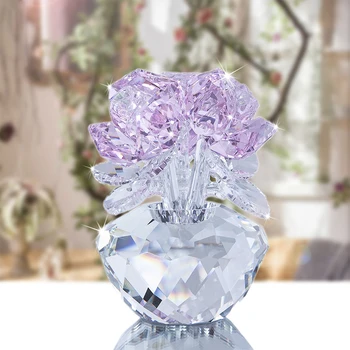 H&D Crystal Pink Rose Flowers Figurines Spring Bouquet Dreams Ornament Home Decor Birthday Wedding Craft Valentine's Day Gift
H&D Crystal Pink Rose Flowers Figurines Spring Bouquet Dreams Ornament Home Decor Birthday Wedding Craft Valentine's Day Gift