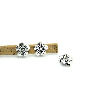 20pcs slider for 10mm flat leather Antique silver round flower charm 15x15mm zamak jewellery jewelry finding D-1-10-171
20pcs slider for 10mm flat leather Antique silver round flower charm 15x15mm zamak jewellery jewelry finding D-1-10-171