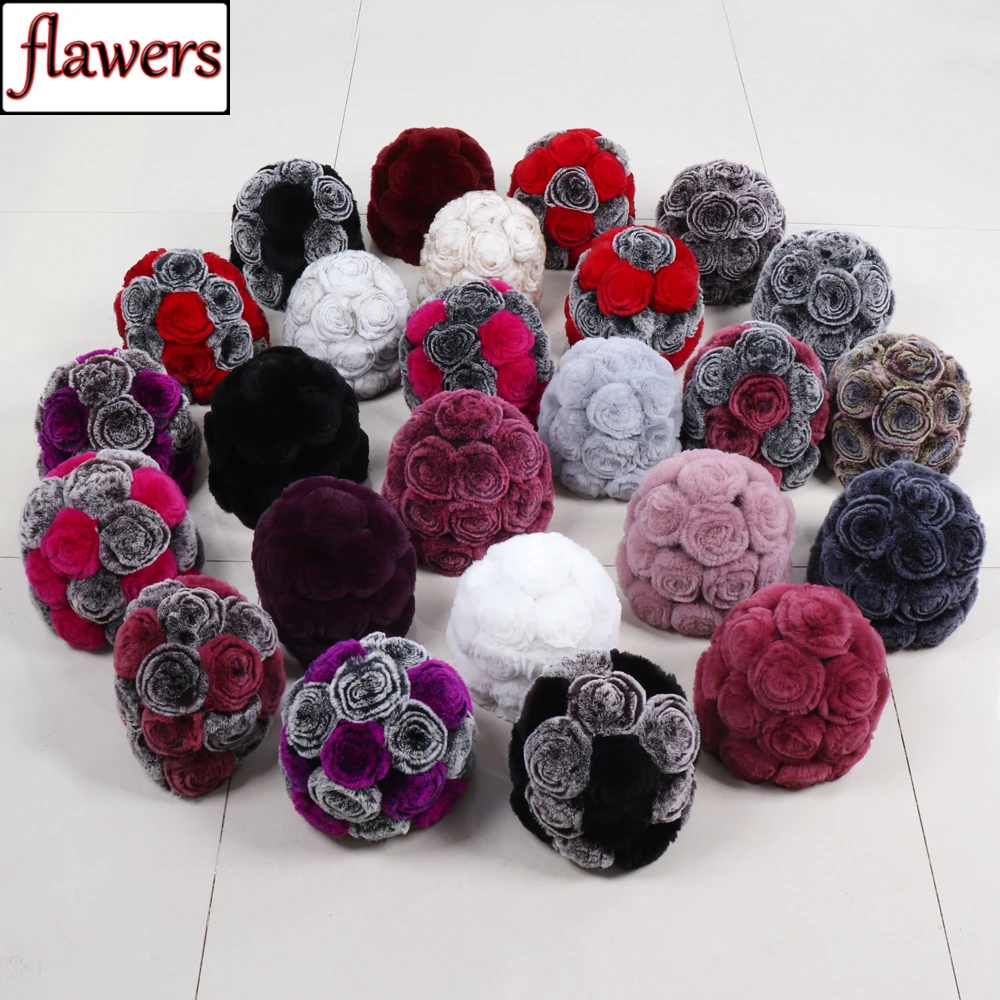 New Winter Floral 100% Genuine Rex Rabbit Fur Skullies Hats Russian Lady Knitting Real Fur Caps Women Natural Fur Beanies Hat
New Winter Floral 100% Genuine Rex Rabbit Fur Skullies Hats Russian Lady Knitting Real Fur Caps Women Natural Fur Beanies Hat