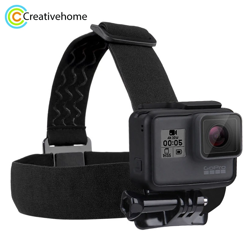 

PULUZ Elastic Mount Belt Adjustable Head Strap for GoPro NEW HERO /HERO6 /5 /5 Session/4 Session /4 /3+/3/2/1, Xiaoyi and so on