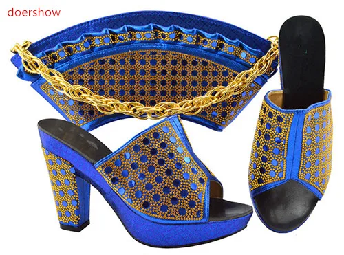 doershow Italian Shoe with Matching Bags Shoe and Bag Set for Party In Women Italian Matching Shoe and Bag Set with blue PFG1-37
doershow Italian Shoe with Matching Bags Shoe and Bag Set for Party In Women Italian Matching Shoe and Bag Set with blue PFG1-37