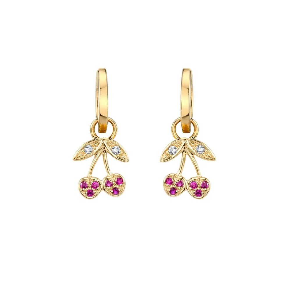 WOMEN girl fashion jewelry gold silver colors cherry Fruit design dangle drop sweet charm earring
WOMEN girl fashion jewelry gold silver colors cherry Fruit design dangle drop sweet charm earring