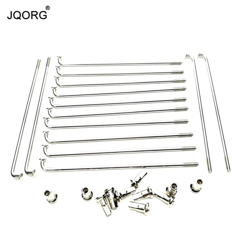 80 Pieces A Lot 9G Spokes Diameter 3.5 mm 304 Stainless Steel Material Motorcycle Spokes With Brass Nipple
80 Pieces A Lot 9G Spokes Diameter 3.5 mm 304 Stainless Steel Material Motorcycle Spokes With Brass Nipple
