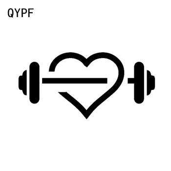 QYPF 16.3*8CM Unique Gym Heart Shape Fitness Dumbbell Sport Decor Car Sticker High Quality Silhouette Vinyl C16-0901
QYPF 16.3*8CM Unique Gym Heart Shape Fitness Dumbbell Sport Decor Car Sticker High Quality Silhouette Vinyl C16-0901