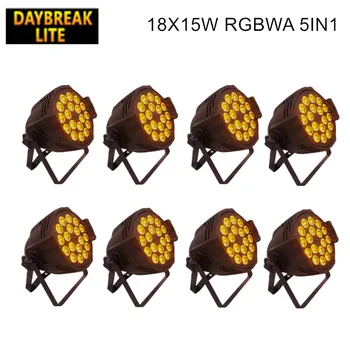18x15w RGBWA led stage par light dj dmx512 led lighting stage wash effect light 8PCS/LOT 
18x15w RGBWA led stage par light dj dmx512 led lighting stage wash effect light 8PCS/LOT