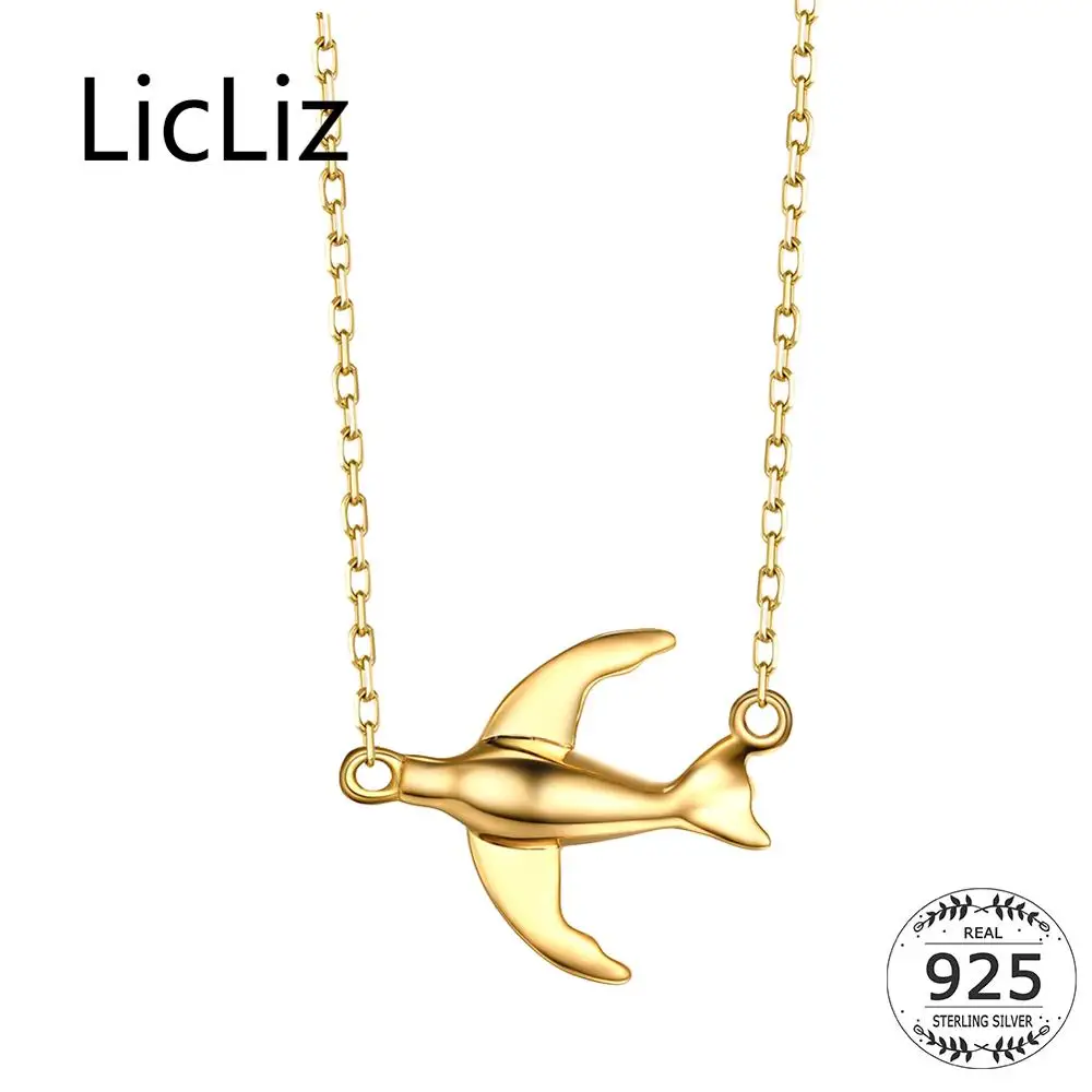 LicLiz Cute Bird Pendant Necklaces for Women 925 Sterling Silver 18K Gold Color Girl's Jewelry Party Accessories 2018 New LN0350
LicLiz Cute Bird Pendant Necklaces for Women 925 Sterling Silver 18K Gold Color Girl's Jewelry Party Accessories 2018 New LN0350